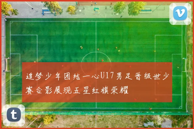 追梦少年团结一心U17男足晋级世少赛合影展现五星红旗荣耀